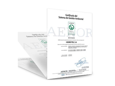 We achieve AENOR ISO 14001 certification, validating our commitment to environmental management.