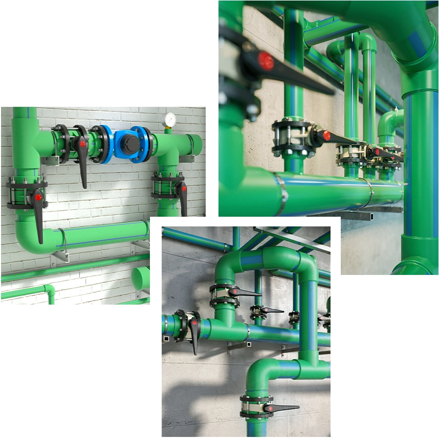 ADVANTAGES | PP-RCT Butterfly Valve in HVAC Installations