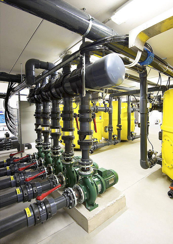 FILTRATION SYSTEM. Camping Lido. Lazise, Italy